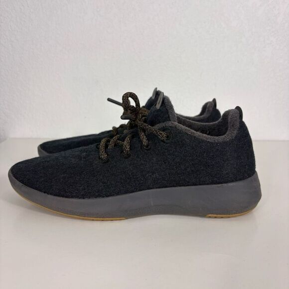 Allbirds Grey Wool Running Sneaker Shoes Men's Size 9 - Picture 1 of 11